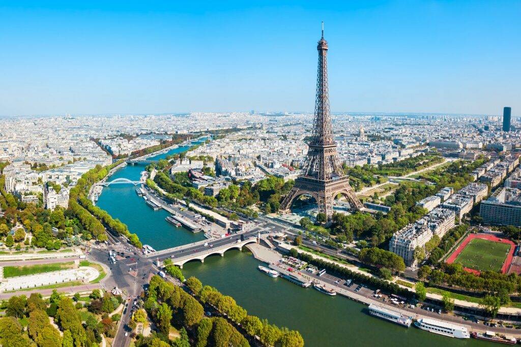 Eiffel Tower aerial view, Paris - Rome Day Trip - Rome Day Trip Paris Walking Tours - Explore Hidden Gems & Culture - Rome Day Trip